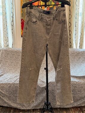 GAP Women’s Washed Gray ‘90s Loose Jeans
